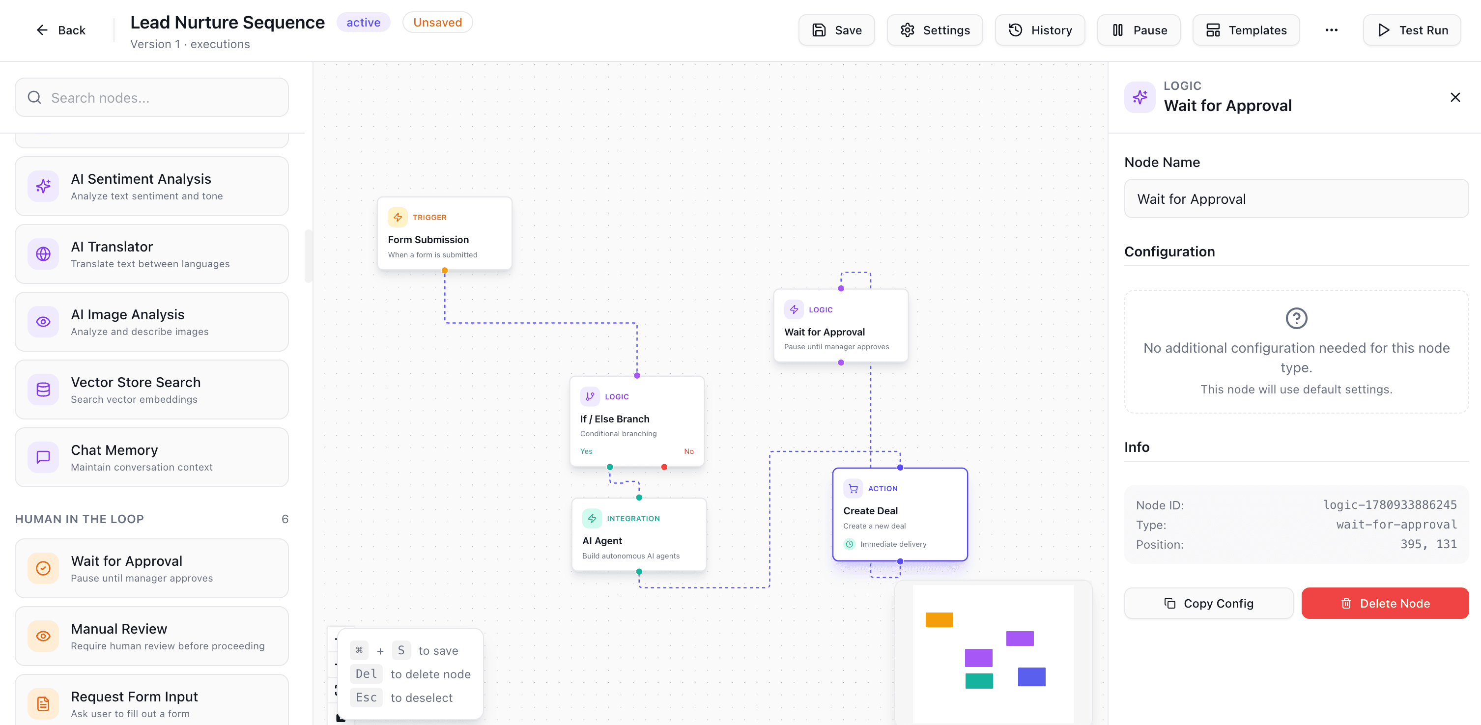 Growul dashboard screenshot