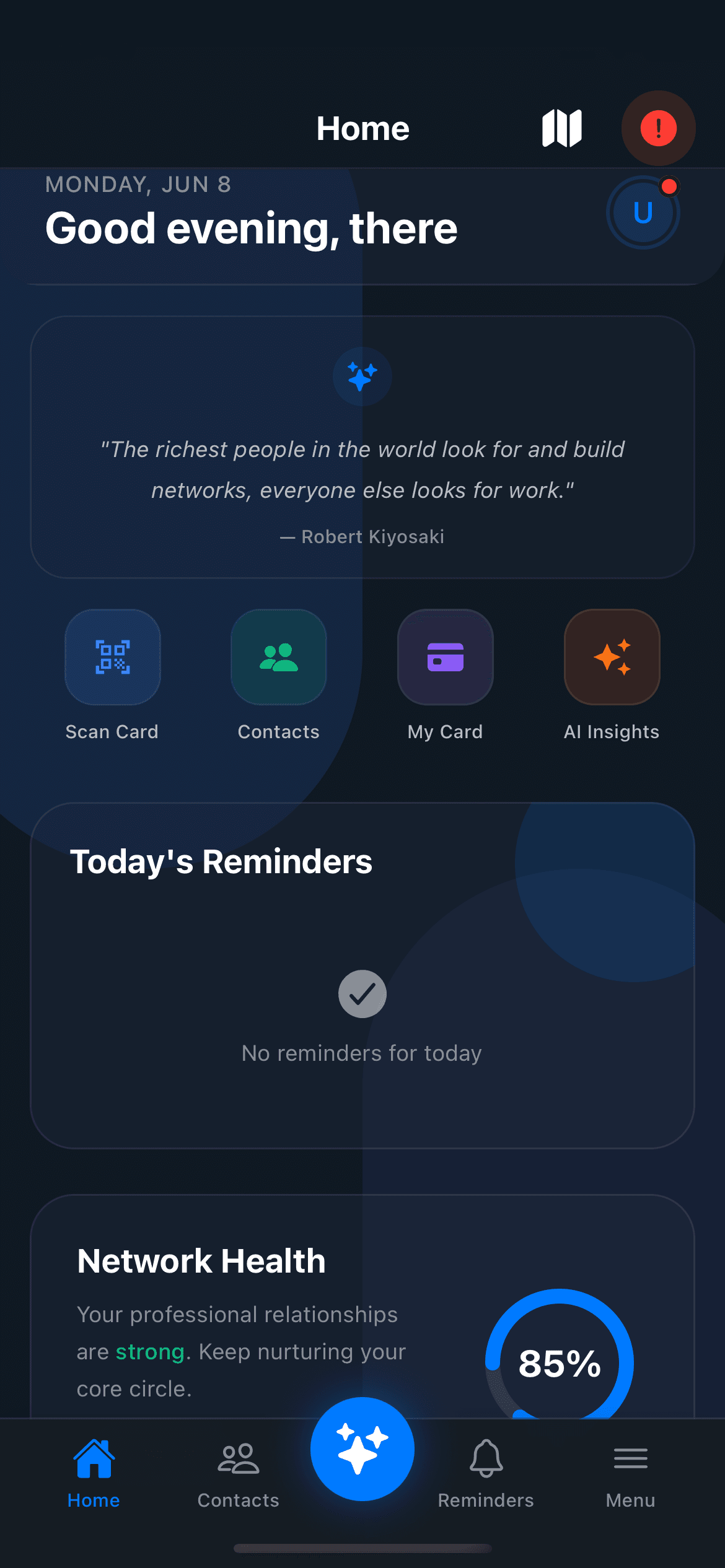 iReplyd mobile app screenshot